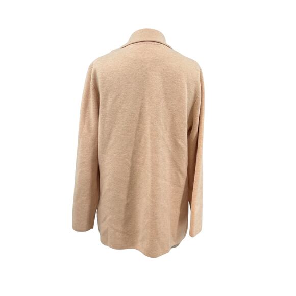 J. Crew Cecile Relaxed Sweater-Blazer Knit Merino Wool Pale Pink Size Small - Picture 7 of 10